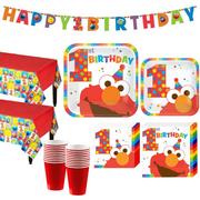 1st Birthday Elmo Party Kit